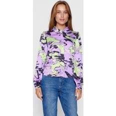 Nümph Overhemden Nümph Wanda Blouse - Lichtgroen/Sering/Lichtlila/Zwart