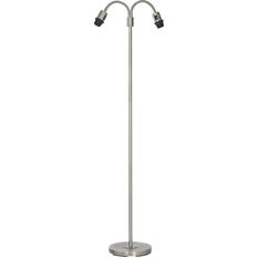 Adjustable arm Floor Lamps & Ground Lighting PR Home Amy Flex 2 Chrome Floor Lamp 150cm