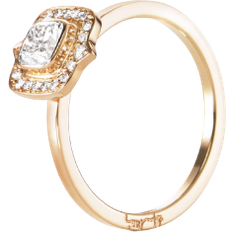 Diamanter - Guldbelagt Ringe Efva Attling The Mrs Ring - Gold/Diamond