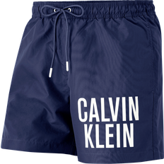 Calvin Klein M Badehosen Calvin Klein Badeshorts Dunkelblau Slogan für Herren