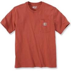 Carhartt T-shirts Carhartt K87 Pocket T-shirt - Marine Blue Heather