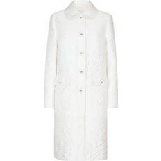 Dolce & Gabbana Brocade coat with DG buttons