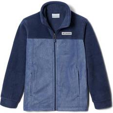 9-12M - Boys Fleece Garments Columbia Boy's Steens Mountain II Fleece Jacket - Dark Mountain/Collegiate Navy