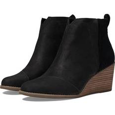 44 ⅓ Bottines à la Cheville Toms Clare Ankle Wedge Boot - Black