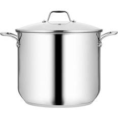 Stockpots NutriChef - with lid 4.76 gal 12 "