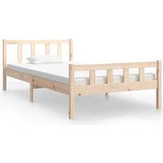 vidaXL Solid Wood Sengeramme 105.5x205.5cm