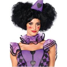 Leg Avenue Black Bob Red Queen Costume Wig