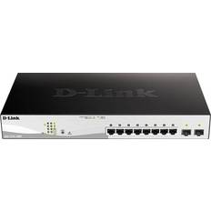 PoE+ - Sí Interruptores D-Link DGS-1210-10MP