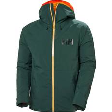 Helly hansen powderface Helly Hansen Men's Powderface Insulated Ski Jacket - Darkest Spr