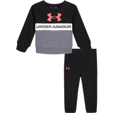 12-18M Tracksuits Under Armour Baby's Pieced Branded Logo Hoodie Set - Black