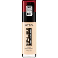 L'Oréal Paris Cruelty Free Foundations L'Oréal Paris Infallible Fresh Wear 24HR Foundation SPF25 #390 Snow