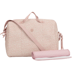 Pasito a Pasito Bolso Canastilla Con Cambiador Flower Mellow Rosa