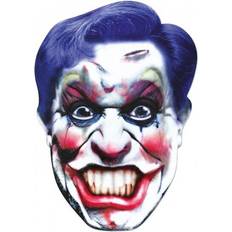 Carnival Head Masks Rubies Scary Clown Cardboard Mask