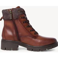 Bruna stövlar tamaris Tamaris Bootie Wide - Chestnut