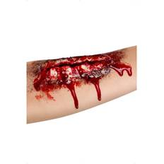 Rot Schminke Smiffys Open Wound Scar