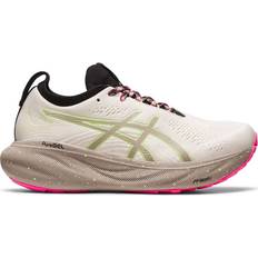 39 - Asics Gel-Nimbus - Femme Chaussures Asics Gel-Nimbus 25 TR W - Nature Bathing/Lime Green