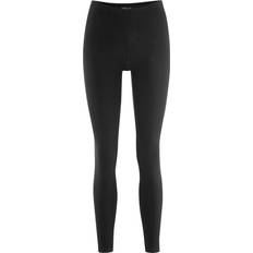 Baumwolle Leggings Living Crafts Damen grau-melange