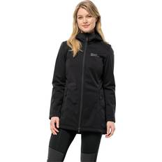 Jack Wolfskin Windhain Coat Women - Black