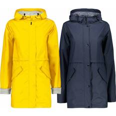 Femme Vêtements de pluie CMP Veste Imperméable À Capuche Femme - Bleu