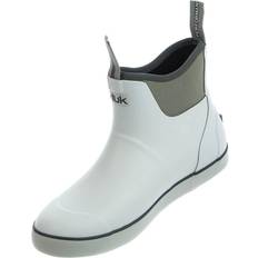 Men - White Chelsea Boots Huk rogue wave men's deck boots, white, m11