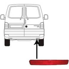 Auto Carrosserieën Van Wezel Retroreflector 5896930 Rechts VOLKSWAGEN Transporter 5