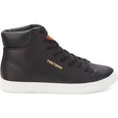 Tretorn Men Sneakers Tretorn Men's Faux Leather Sneakers Black