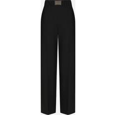 Dolce & Gabbana Polyester Byxor Svart