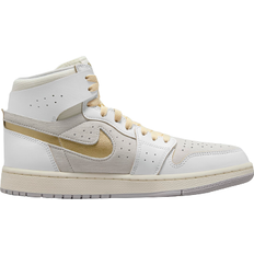 Nike air jordan 1 zoom cmft 2m Nike Air Jordan 1 Zoom CMFT 2 M - White/Neutral Grey/Metallic Gold