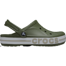 Grün Pantoletten Crocs Bayaband Clog - Army Green/Cobblestone