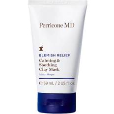 Salicylic Acid Facial Masks Perricone MD Blemish Relief Calming & Soothing Clay Mask 2fl oz