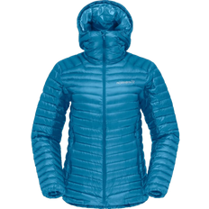 Dame - Turkise Klær Norrøna Women's Trollveggen Down850 Jacket - Hawaiian Surf Blue