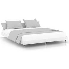 vidaXL 5FT Engineered Wood Sengeramme 150x200cm