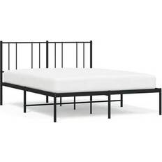 vidaXL Estructura De Cama Con Cabecero Metal Blanco 140x200 cm