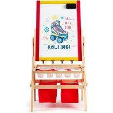 Easels Costway Flip Over Double Sided Art Easel