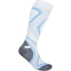 Bauerfeind Performance Compression Socks Women - White/Blue