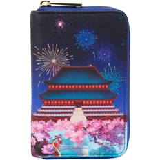 Loungefly Disney Mulan Castle Wallet - Blue