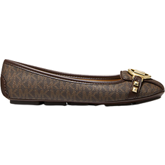 Brown - Women Moccasins Michael Kors Fulton Studded Logo - Brown