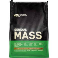 Enhance Muscle Function Gainers Optimum Nutrition Serious Mass Weight Gainer Chocolate Peanut Butter 5.44kg