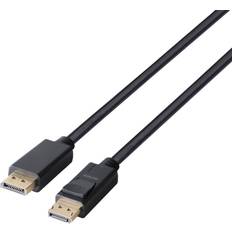 Deltaco DisplayPort cable DisplayPort to DisplayPort 4