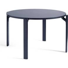 Hay Rey Esstisch Laminat Ø128 cm Königsblau Mesa de comedor