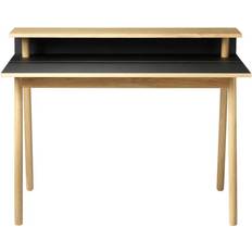 FDB Møbler C68 Nørrebro Oak Black Writing Desk
