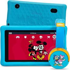 Suono Giocattoli Interattivi Pebble Gear Disney Mickey & Friends 7 Inch Kids Tablet & Headphones Bundle