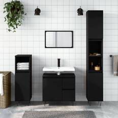 30.0 cm Højskabe vidaXL Badeværelsesskab 30x30x190 konstrueret