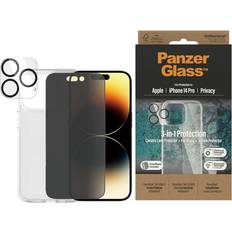 Cover per cellulari PanzerGlass 3-in-1 Privacy Protection Pack for iPhone 14 Pro