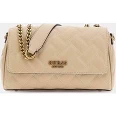 Tasker Guess Gracelynn Kæde Skuldertaske - Beige