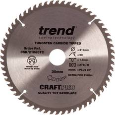 Dewalt dcs7485 Trend CSB/21060TC CraftPro Saw Blade 210mm x 30mm x 60T