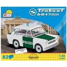 Politi Klodser Cobi Cars Trabant 601 Police 81 el. 24541 [Levering: 4-5 dage]