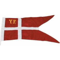 Yachtflag 1852 yachtflag 105 200cm syet 25cm snor Dekorationsfigur