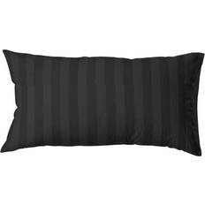 Bomull - Svarta Örngott Nina Royal Mirage Satin Örngott Svart (90x50cm)