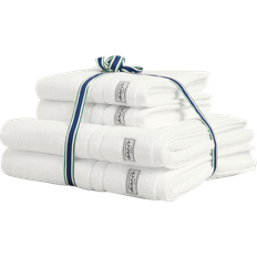 Gant Premium Towels 4-Pack 50x70 70x140 cm Bath Towel White (140x70cm)